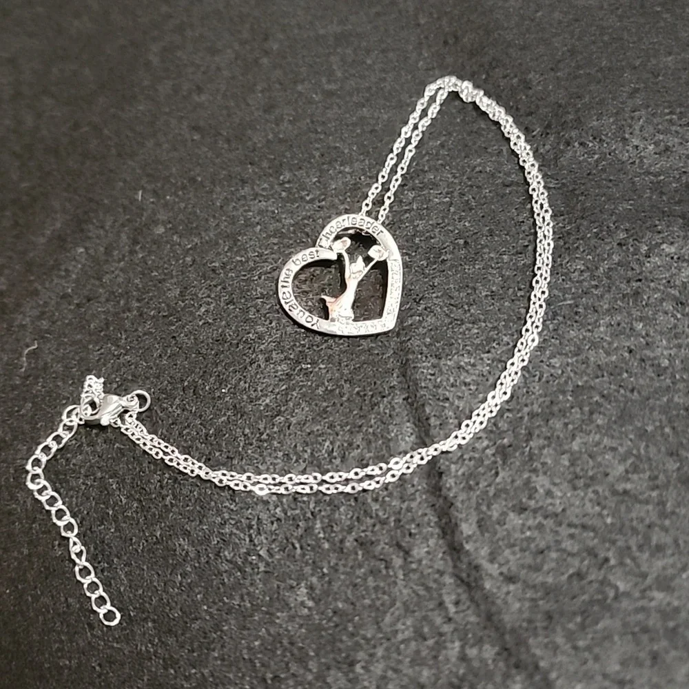 You are the best cheerleader necklace